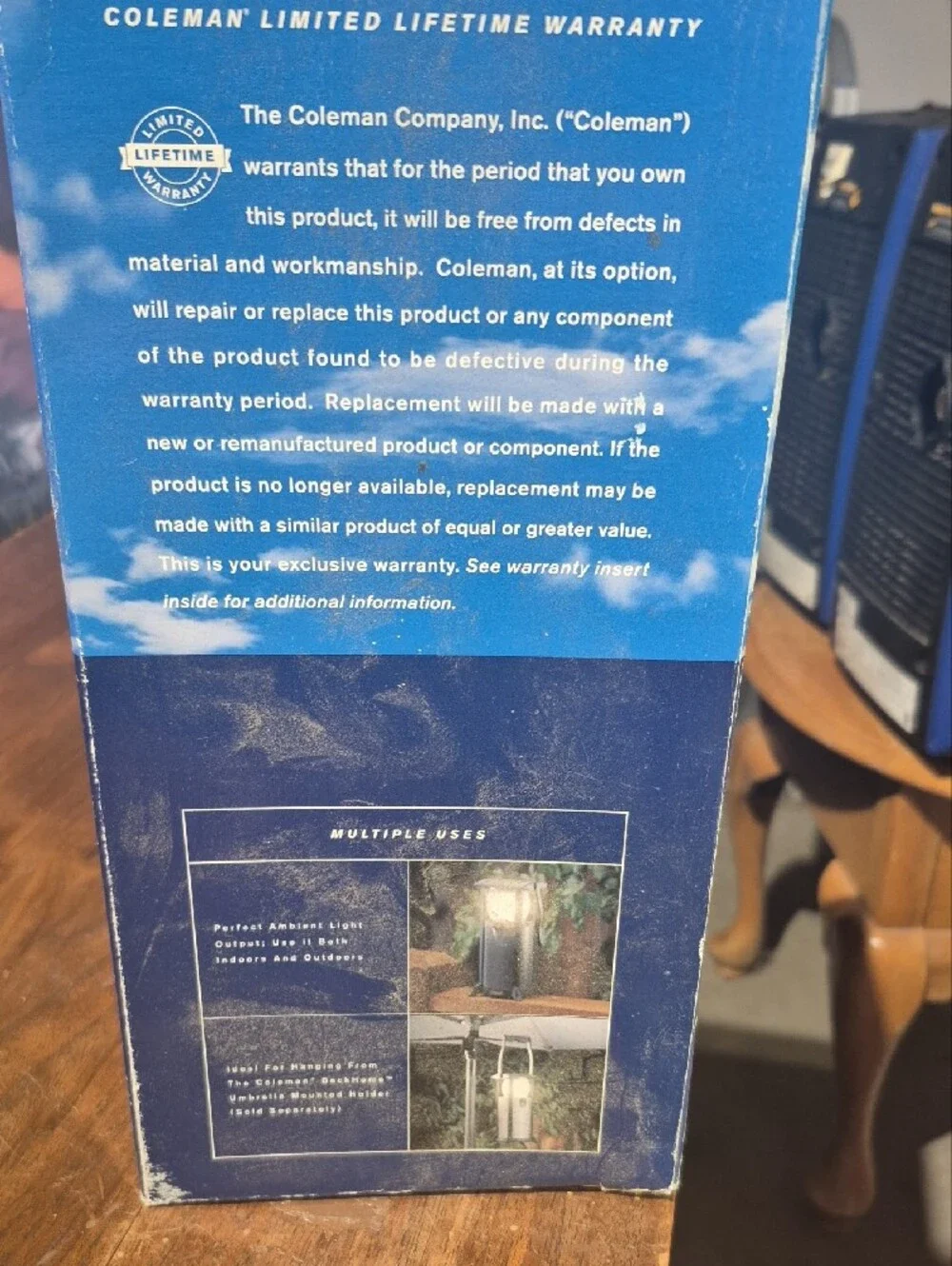 Coleman portable butane